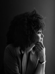 The poet Diannely Antigua (USA), New York, New York, May 22, 2024. Photograph © Beowulf Sheehan