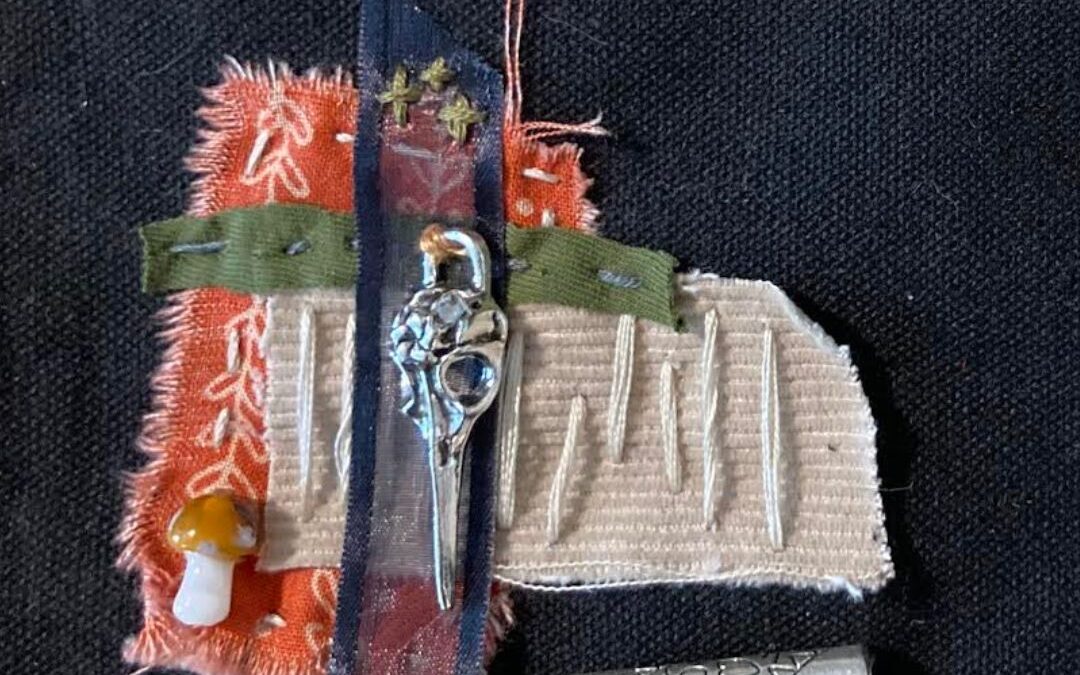Slow-Stitched Collage — An Online Visual Art Workshop with Angie Ebba