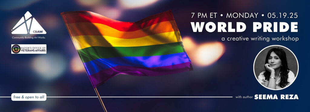 World Pride Writing Workshop with Seema Reza